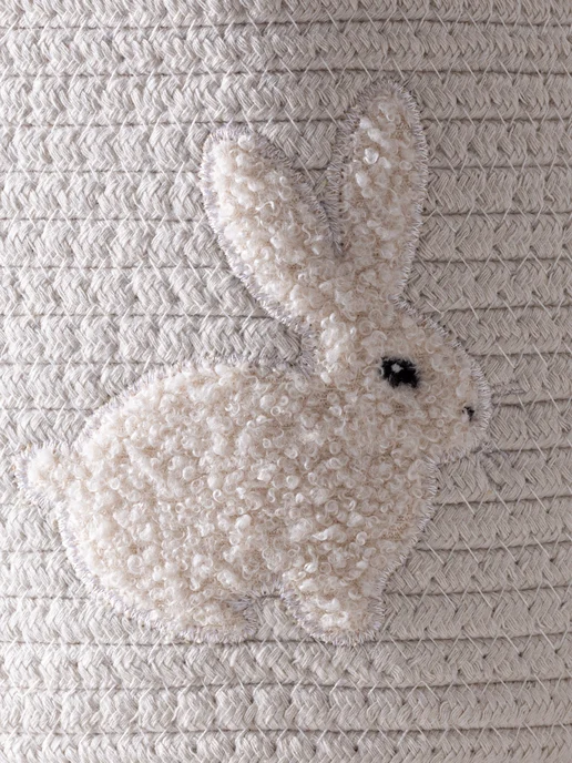 Стильная история Плетеная корзина для игрушек и детских вещей, 25x25x20 см, фото 5