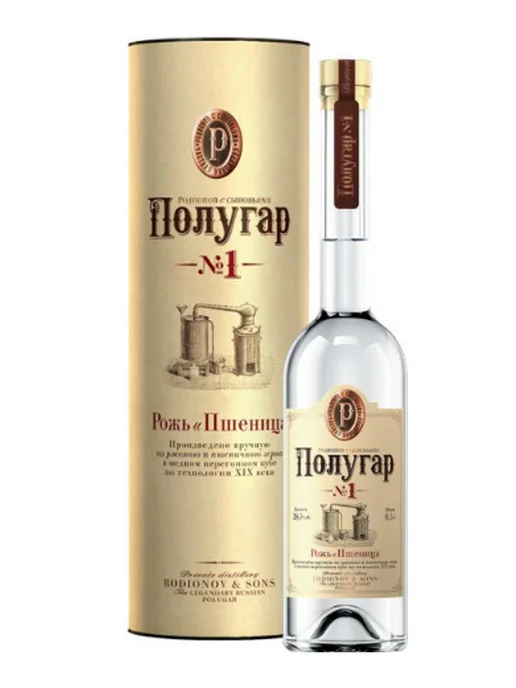 Polugar Полугар №1 Рожь и Пшеница, 500 мл