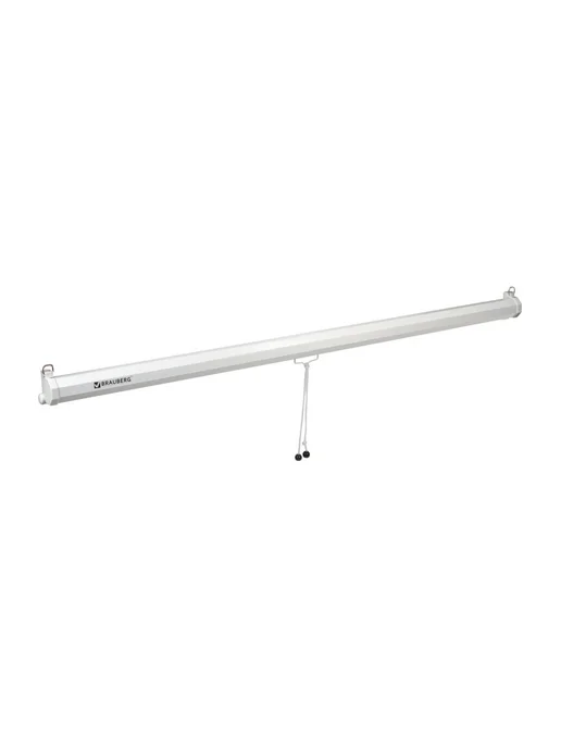 Brauberg Экран для проектора настенный 200х200 см, матовый, 1 1, 200x200 см, фото 5
