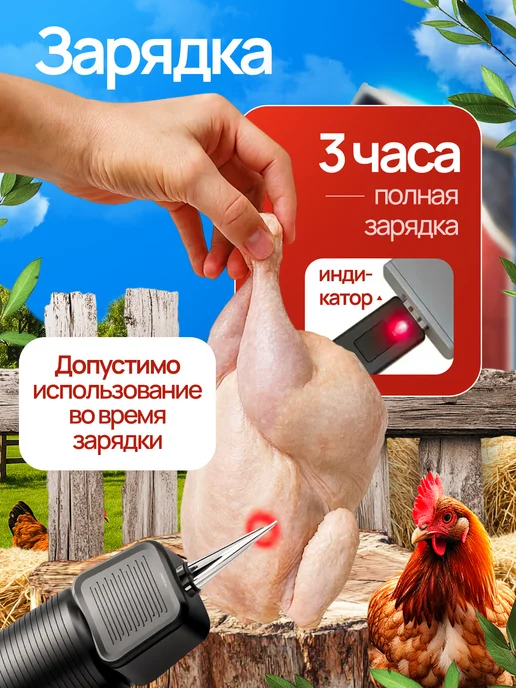 Перосъемная машина для птиц электрическая, вариант, фото 6