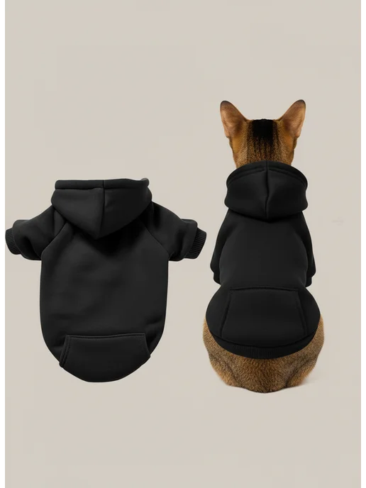 СтильноПушисто Кофта для кошек, черный, фото 3