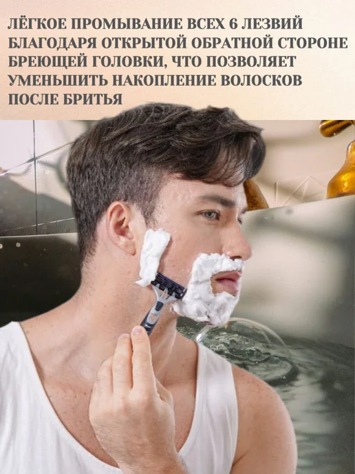 DORCO Бритва PACE 6 PRO (1шт.), 1 шт, фото 4