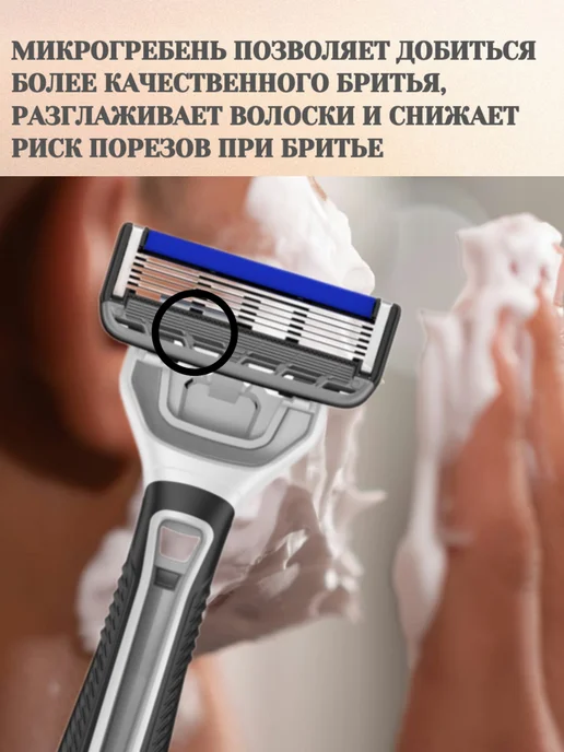 DORCO Бритва PACE 6 PRO (1шт.), 1 шт, фото 5