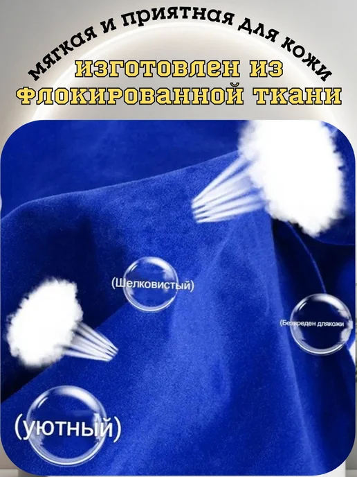Подушка надувная для путешествий, синий, фото 2
