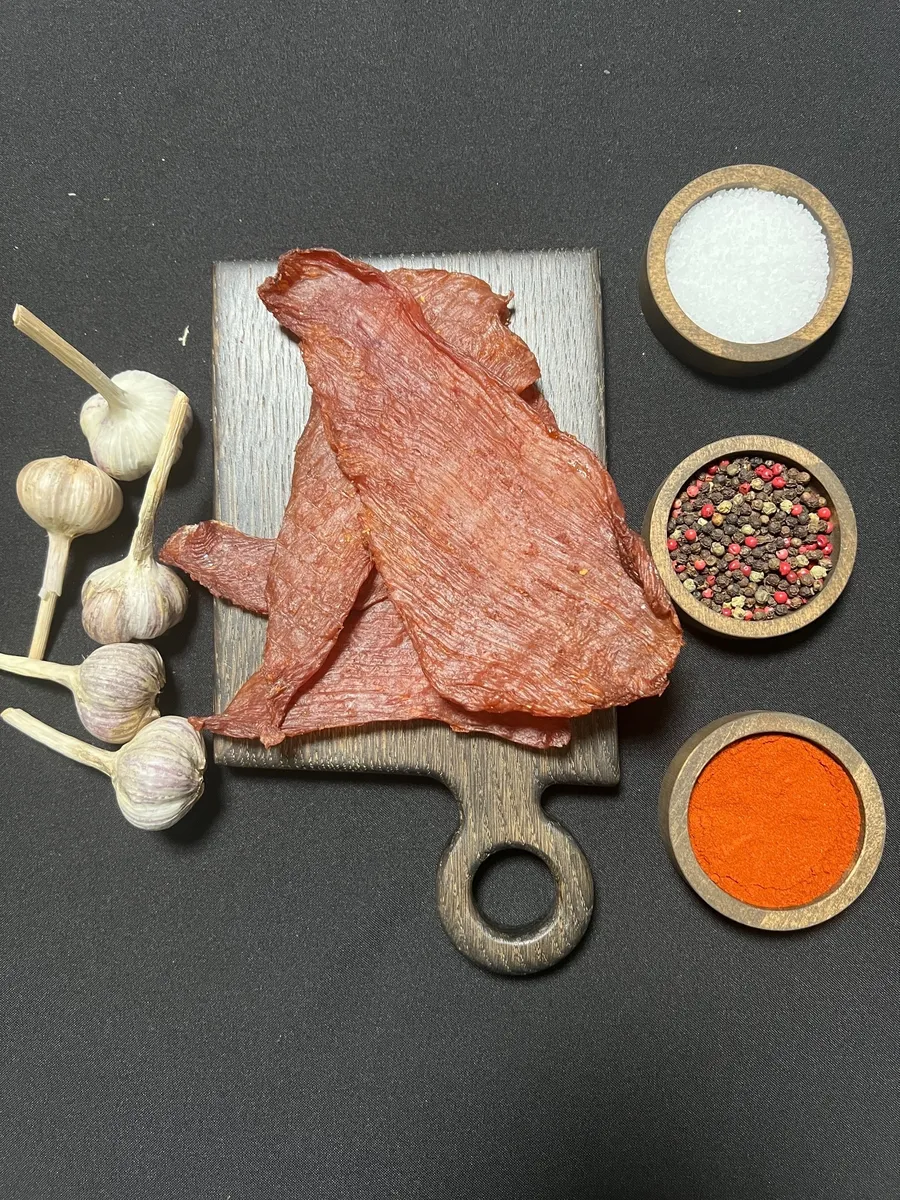 Джерки из индейки (мясные чипсы, сушеное мясо), 100г.