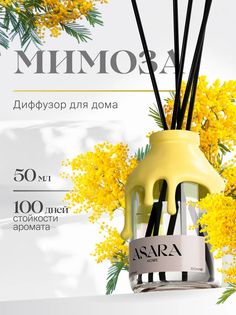 Диффузор для дома с палочками парфюмированный стойкий