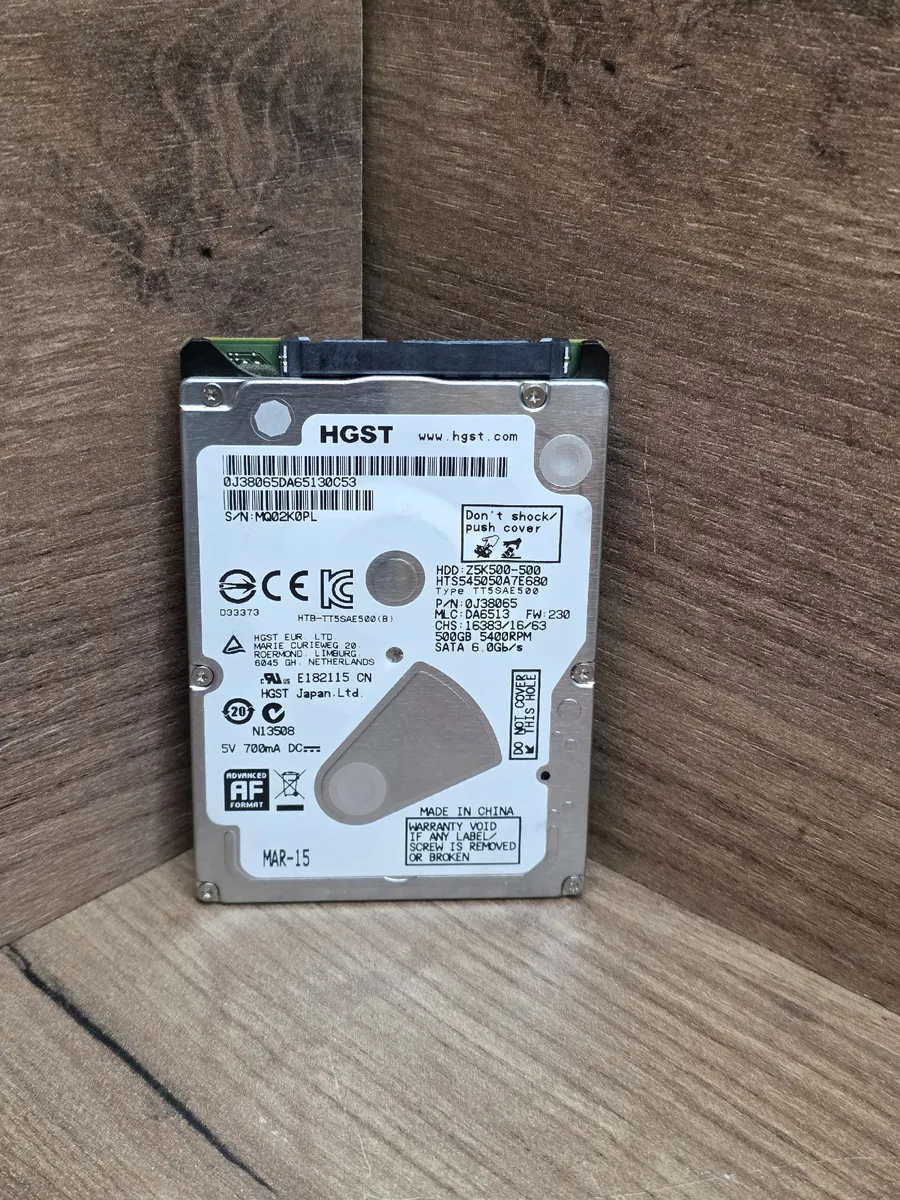 Жесткий диск HGST Z5K500 500 ГБ для ноутбука