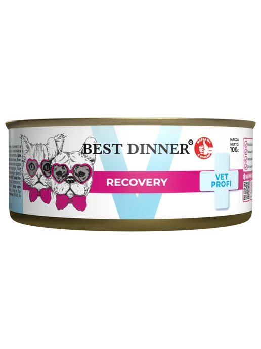 Best dinner Влажный корм для кошек и собак для восстановления 100гх12шт, 12 шт, фото 3
