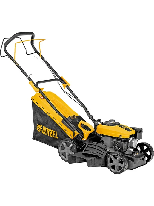 DENZEL Газонокосилка бензиновая самоходная GLD-410SP-K 58813, 800 мл, фото 8