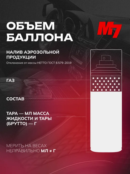 М7 Полироль для пластика авто - Парфюм №2 1000мл, 1 л, фото 5