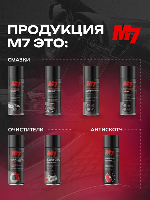 М7 Полироль для пластика авто - Парфюм №3 1000мл, 1 л, фото 7