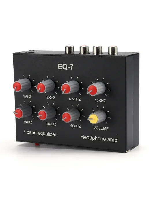 EQ-7 7-канальный звуковой эквалайзер наушниковый усилитель, вариант, фото 3