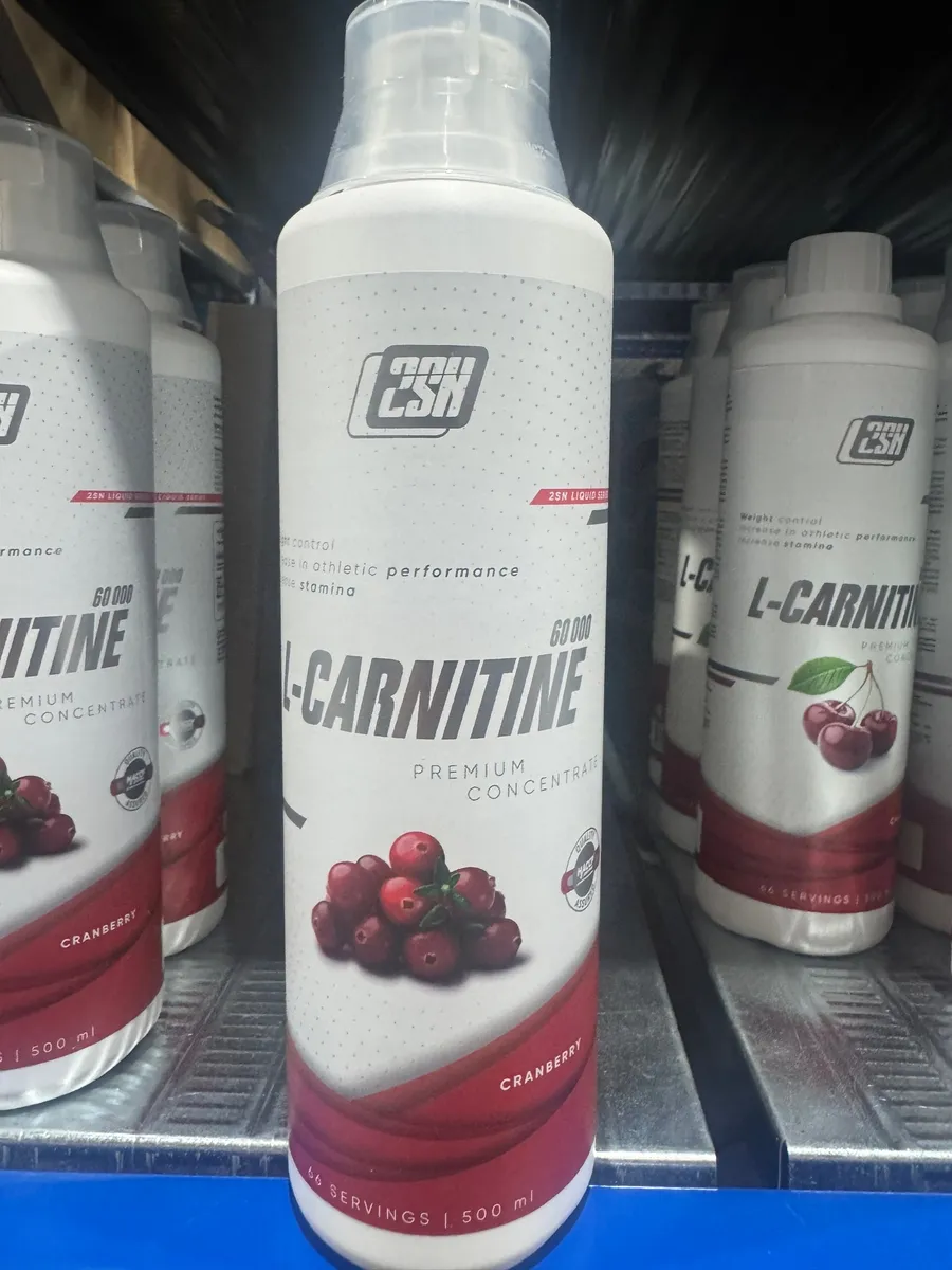 Карнитин жиросжигатель L-Carnitine Concentrate 500ml Клюква