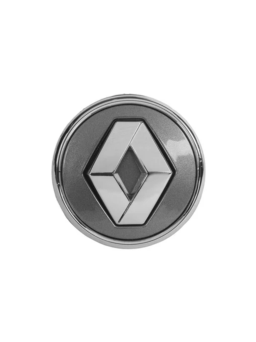 Нет бренда Заглушка литого диска RENAULT графит хром 50-57, вариант