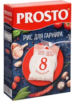 Prosto Рис для гарнира в пакетиках для варки 2шт по 500г