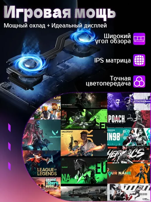 SANCYT Ноутбук 16.2" Intel Corei7 32ГБ 1024ГБ Windows легкий универ…, 32 ГБ, 2048 ГБ, фото 5