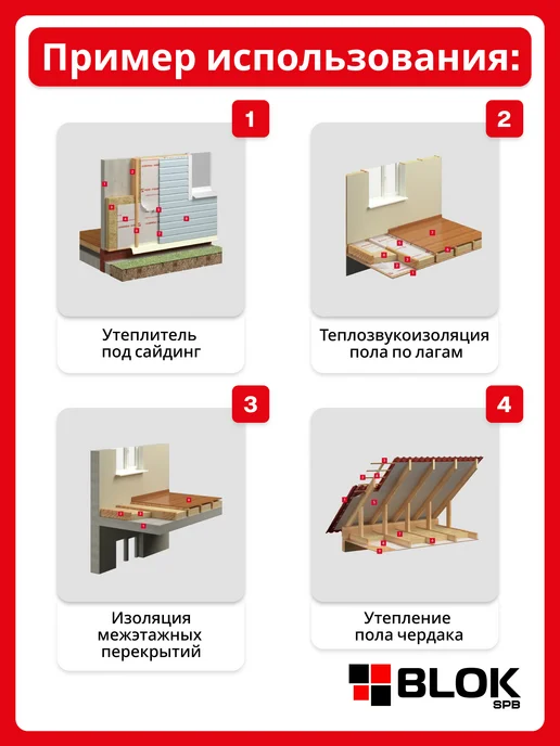 Rockwool Лайт Баттс Скандик XL 1200х600х100 мм (1 уп. 4,32м2 6шт), 1200x600x100 мм, 6 шт, фото 4