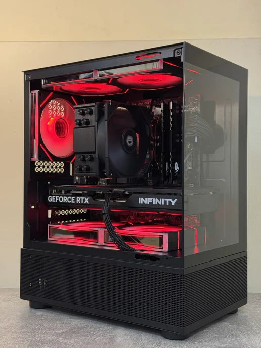 Techno РС Игровой компьютер Intel Core i5-14400F RTX 5070, черный, фото 7
