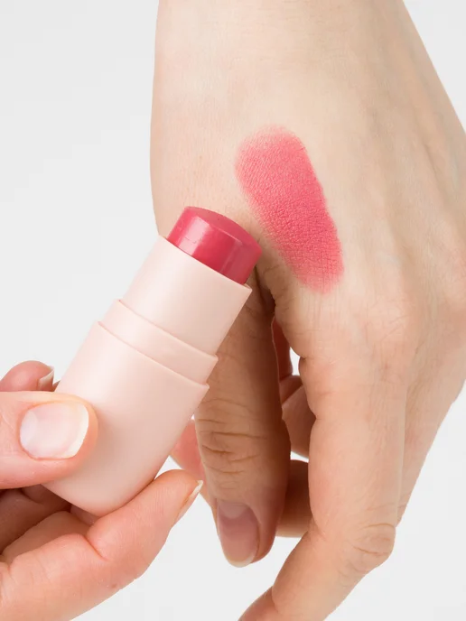 TF COSMETICS Румяна для лица кремовые стик розовый ягодный, т.203, розовый, фото 6