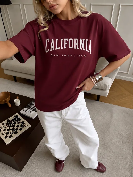 Футболка оверсайз California