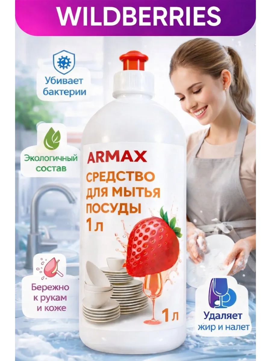 Жидкость для мытья посуды