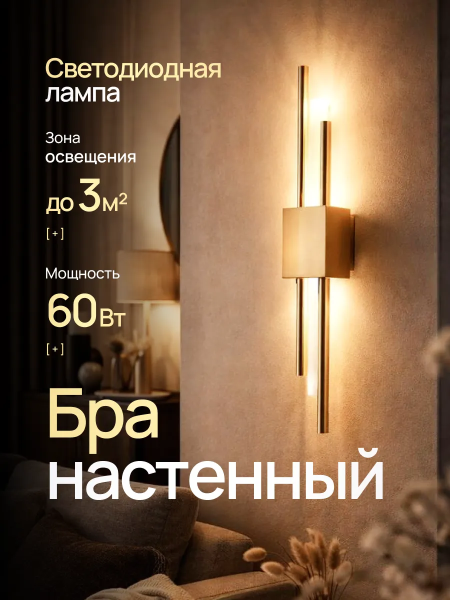Лед светильник на стену
