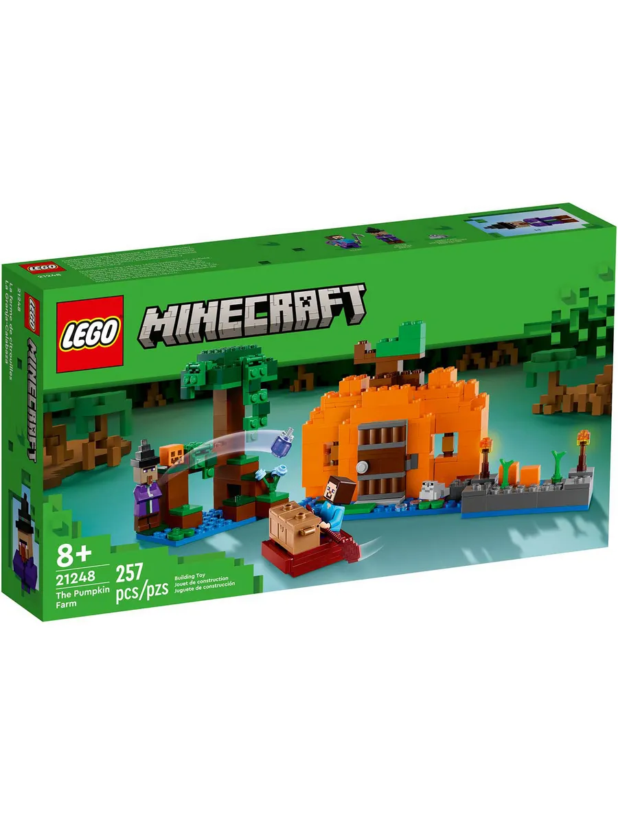 Конструктор LEGO Minecraft 21248 Тыквенная ферма