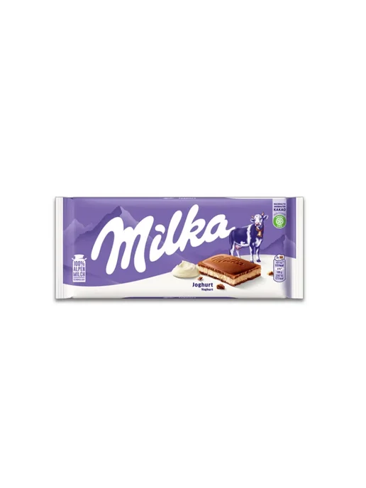 milka Шоколад Милка c клубникой и йогуртом набор 2 шт, 2 шт, фото 2