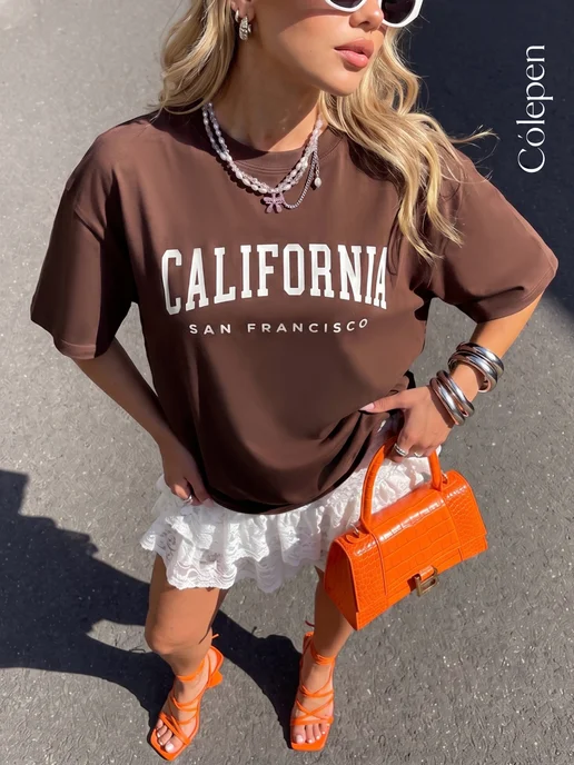 Футболка оверсайз California