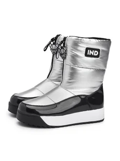 Indigo kids Дутики зимние на молнии