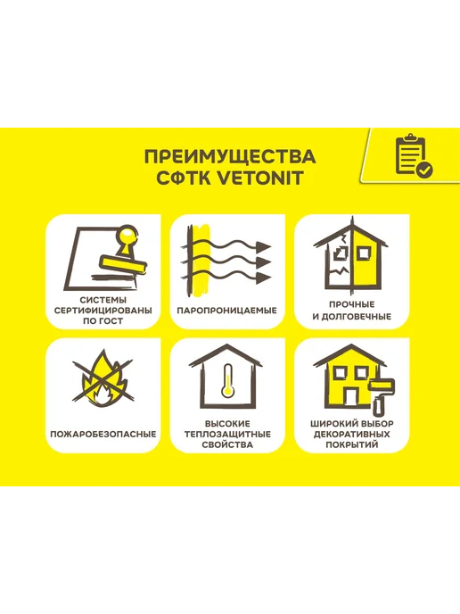Vetonit ВЕТОНИТ Теплофасад штукатурно-клеевая смесь (20кг), 20 кг, фото 2