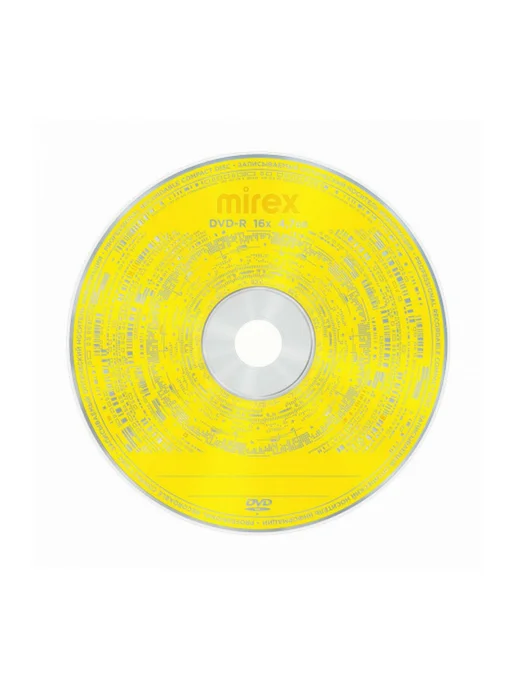 Mirex Диски для записи DVD-R 50 штук 4,7 гб 16х, 4,7 ГБ, фото 2