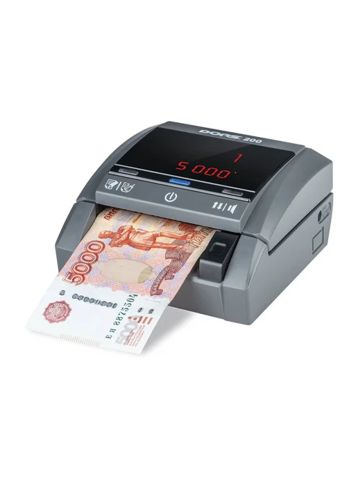 DORS Детектор банкнот автоматический, RUB, ИК, УФ, магнитная, серый, фото 8