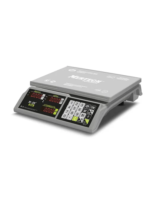 Mertech Весы торговые 0,1-32 кг, платформа 325x230 мм, без стойки, 325x230 мм, 32 кг