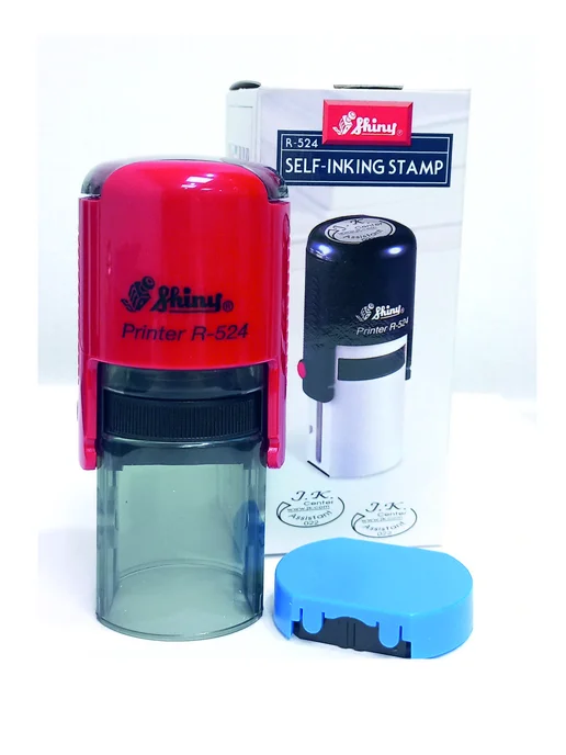 Shiny Printer R-524 Автоматическая оснастка, диам. 24мм, красный, фото 2