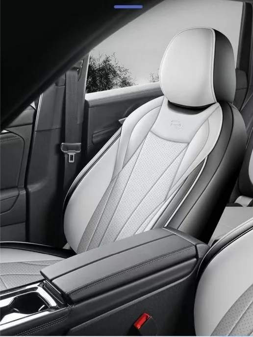 Volkswagen Tiguan L Pro Чехлы на автомобильные сиденья, синий, фото 4