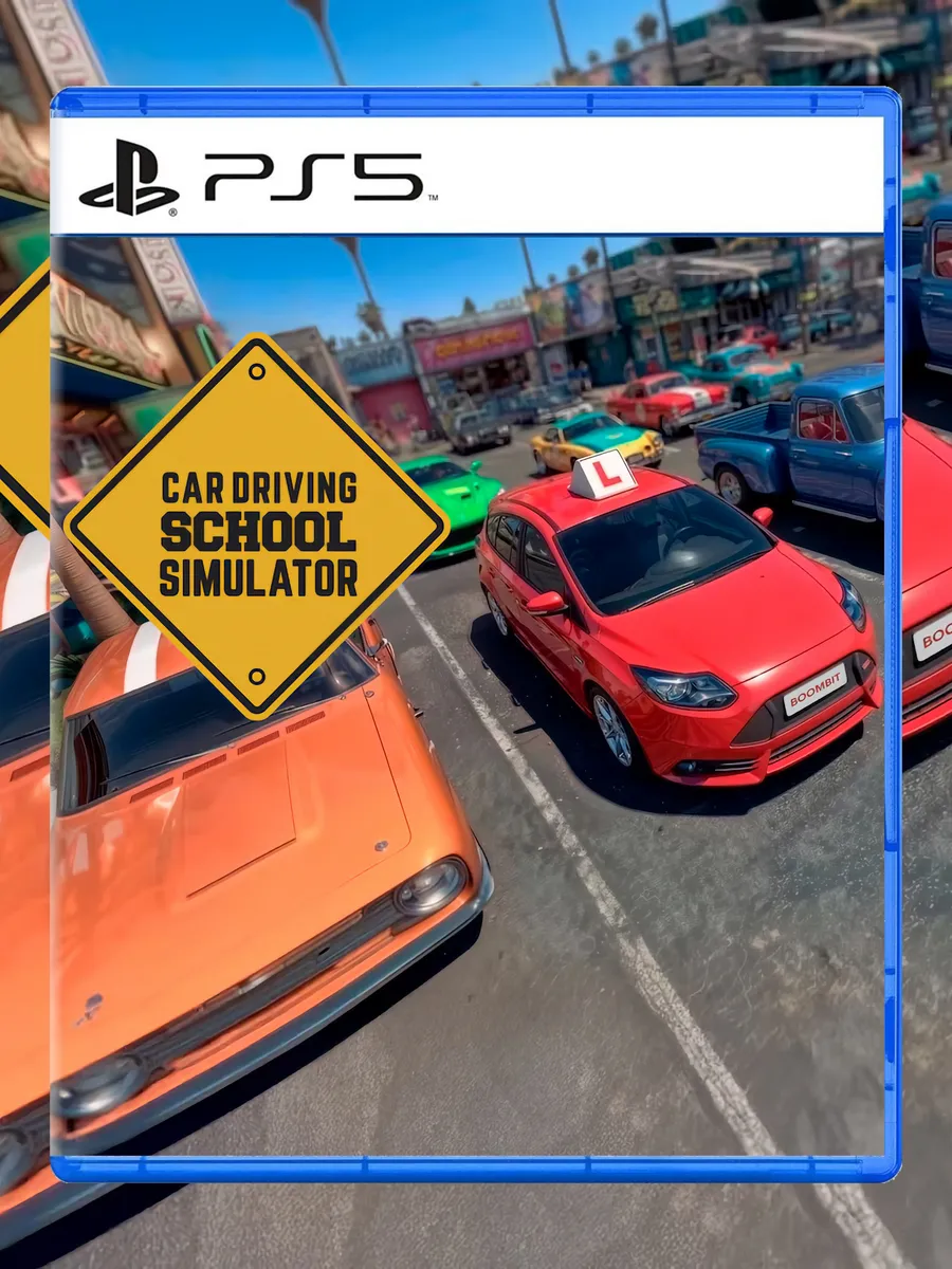 Игра Car Driving School Simulator для Sony PS4 PS5