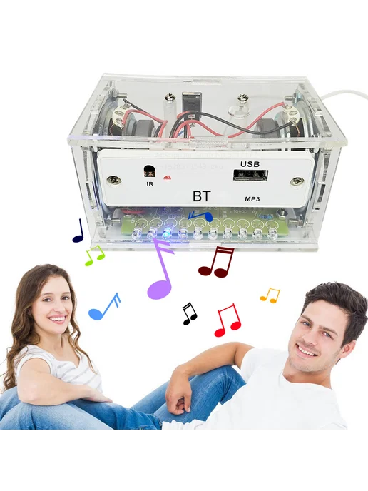 Набор для сборки BT спикера DIY, электронный усилитель (проз, вариант, фото 4