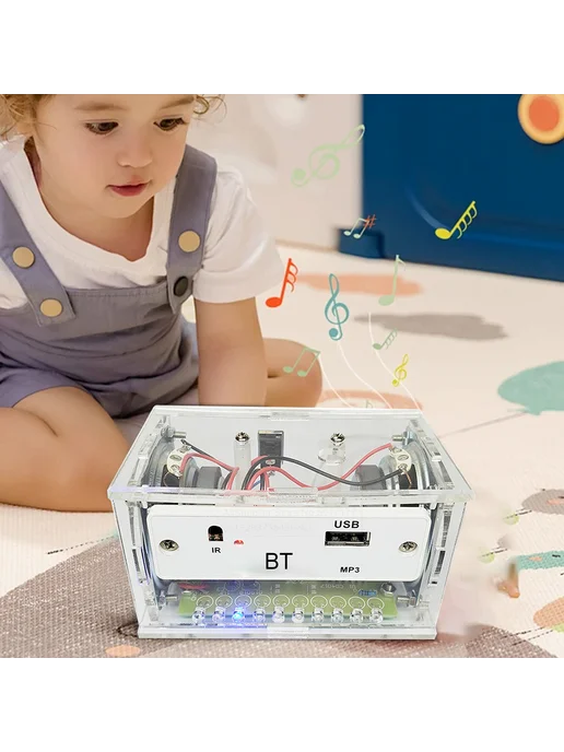Набор для сборки BT спикера DIY, электронный усилитель (проз, вариант, фото 7