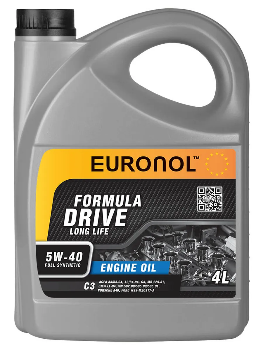 Масло моторное синтетическое DRIVE FORMULA LL 5W40 C3 4л