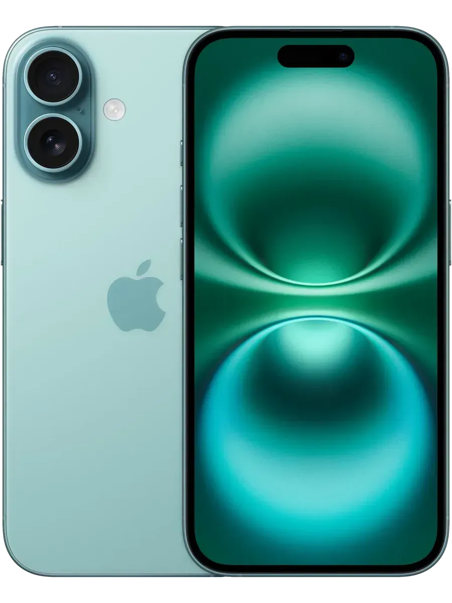 Смартфон iPhone 16 128 ГБ Teal nanoSIM + eSIM