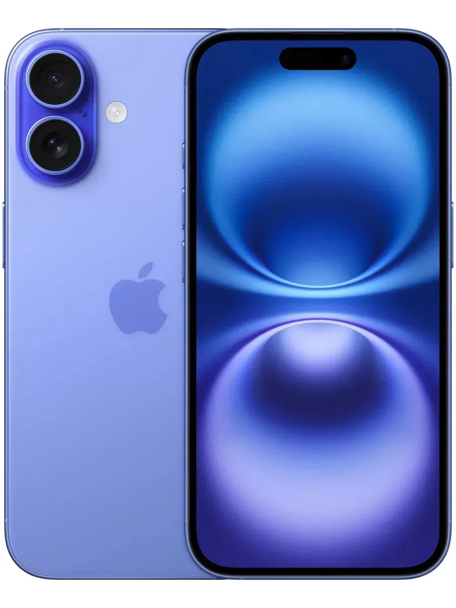 Смартфон iPhone 16 256 ГБ Ultramarine nanoSIM + eSIM