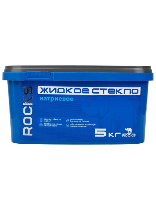 pufas РОКС стекло жидкое (5кг), 5 кг