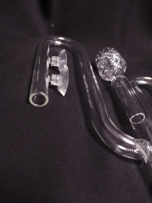 Комплект трубок забора и возврата воды Lily Pipe Outflow, белый, фото 3