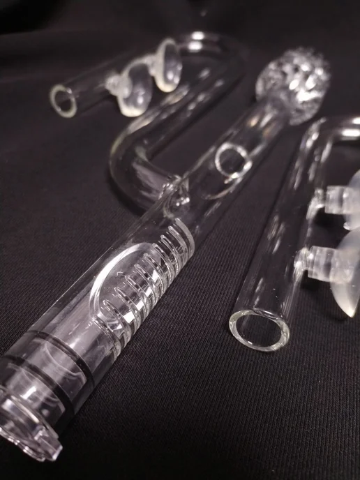 Комплект трубок забора и возврата воды Lily Pipe Outflow, белый, фото 5