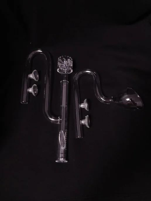Комплект трубок забора и возврата воды Lily Pipe Outflow, белый, фото 6
