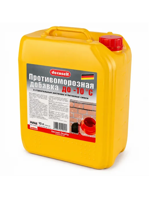pufas ДЕКОСЕЛФ противоморозная добавка -10C (10л), 10 л