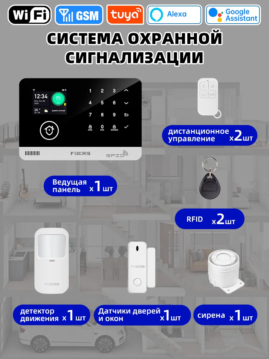 Система сигнализации для сада и гаража