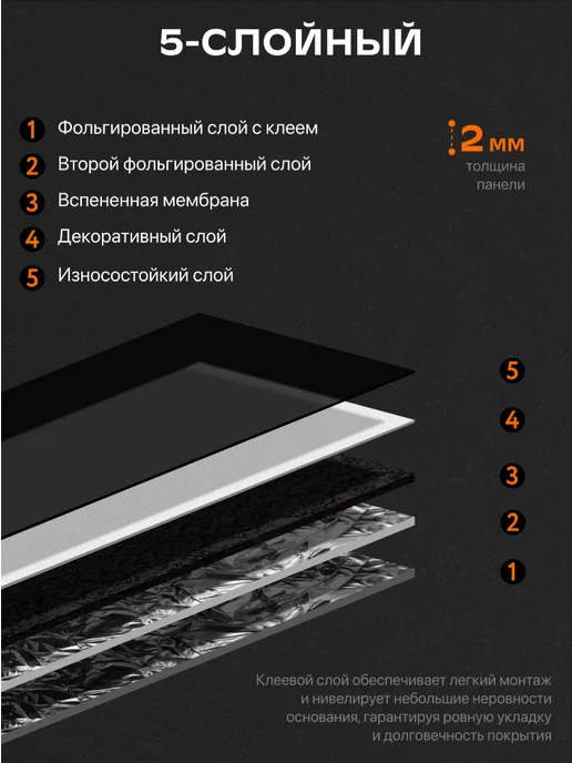 RAN & DAR Стеновые панели самоклеящиеся 20 штук, голубой, фото 8