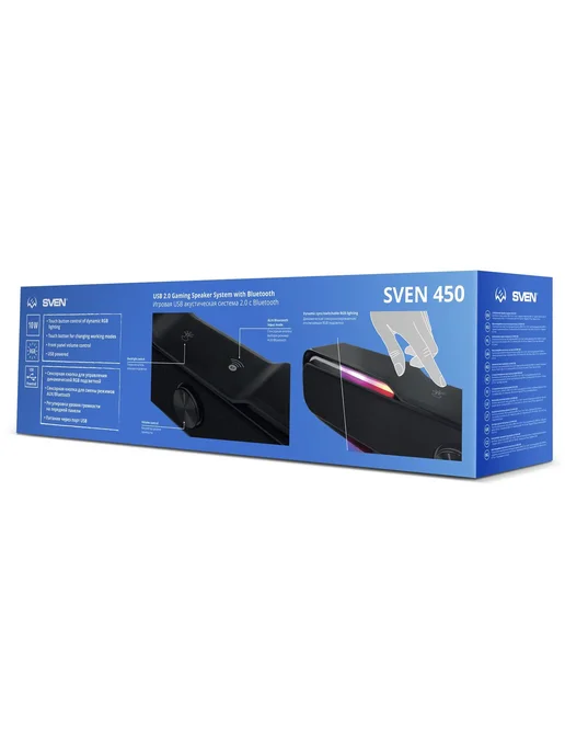 Sven Саундбар для телевизора 10 Вт. Bluetooth, USB, 450, 10 Вт, фото 5